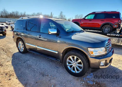 2008 Infiniti Qx56 z USA, uszkodzony, nr VIN 5N3AA08C58N905383